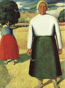Kasimir Malevich Reapers Sweden oil painting artist